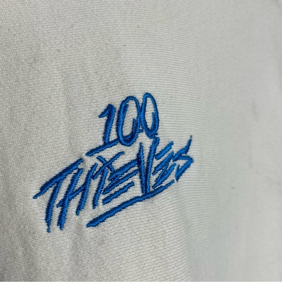 100 Thieves Camping Season 2020 Hoodie Sweater - Picture 3 of 6